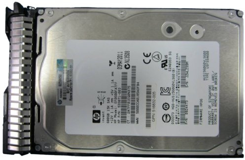 HP 653952-001 - Disco duro (Serial Attached SCSI (SAS), 600 GB, 8,89 cm (3.5))
