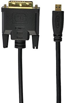 Seadream Micro HDMI Male to DVI(24+1) Male Cable Black (3.3 Feet,1M)