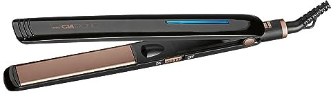 Clatronic HC 3660 Piastra per capelli, Piastre in ceramica, funzione ionizzante con tormalina, LED della Spia