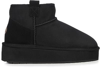Stivaletto EMU Foy Flatform Micro - Black D24EM05 W13073 36