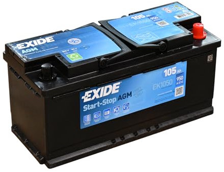 Exide EK1050 Starter-Batterie Start-Stop 12V 105Ah 950A