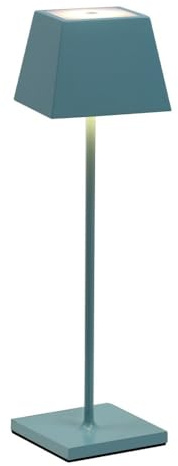 Siesta Bärbar Trådlös USB-uppladdningsbar LED-bord IP54 Inomhus/Utomhus H.37cm 2.2watt Varmt Ljus 2700K 200lm 9 timmars autonomi (Tiffany)
