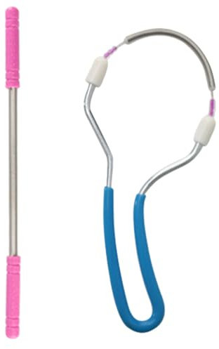 2 Stück Gesichtsepilierer, Gesichtsepilierer manuell, Federgesichtsepilierer, Federaugenbraue, Gesichtsepilierer, Federhaarpuste Gesicht, Federgesichtsepilierer