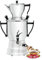 MBH - Samovar industriale 3L con teiera in acciaio inox. Bollitore professionale per ristorazione.