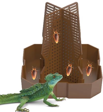 di cibo per rettili, di alimentazione per rettili - mangiatoia per drago barbuto - di terrario alimentazione preda a inserimento reciproco, mangiatoia per rettile