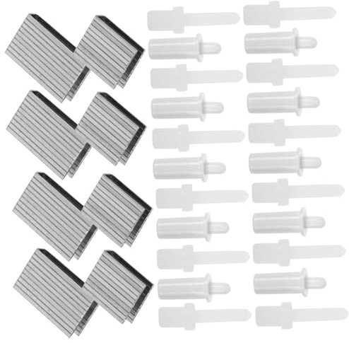 FOYTOKI Shutter Repair Kit Plastic Pins for Window Shutters Louvers Pin Replacement for Home DIY Projects
