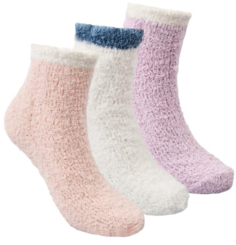 Qtuie Calzini Antiscivolo da Donna Calzettoni Donna Invernali Calzini Pelosi Donna Calzini Morbidi Calze Termiche Calze Calde Calzini Termici per Casa e Sonno