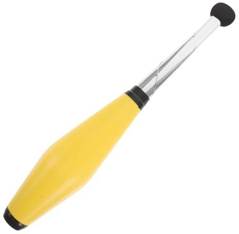 Kisangel Jonglieren Jonglierspielzeug Jonglierkeulen Jonglierstöcke Jonglierstab Jonglierkit Jonglierstifte Jonglier-Geschicklichkeitsspielspielzeug Plastik Yellow
