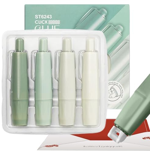 Dispenser Per Nastro Adesivo, 4 Pezzi Dispensatore Appiccicoso Retrattile, Rotolo Di Nastro Adesivo A Doppia Faccia Per Artigianato, Per Progetti Di Fai Da Te Artigianato Con Carta Fotografica E Journ