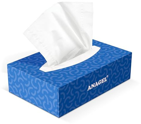 36 x Boxes of 100 Luxuriously Soft White Facial Tissues (3,600 Total) | 2 Ply Design | Suitable for Home, Office, School, Medical, Dental