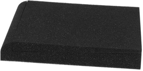 DRESSOOS Coussin Dabsorption Des Chocs Pour Haut-parleur Tapis Dabsorption Acoustique Haute Densité Mousse Pour Haut-parleur Coussin Damortissement Insonorisant