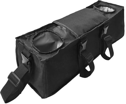 usefulbeauty Organizer per passeggino, borsa per passeggino, borsa spaziosa e sicura con cordino per pannolini, biberon, spostamenti