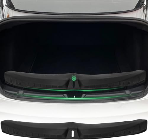 Paracolpi Posteriore per Tesla Model 3 Highland 2024 2025, Protezione Soglia Bagagliaio in TPE, Protezione Antigraffio per Tesla Model 3 Highland