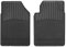 CarFashion Juego de Alfombrillas para Todo Tipo de Clima A1, en Negro, 2 Piezas, sin Soporte para Renault Kangoo, año de fabricación 04/1998 – 12/2007