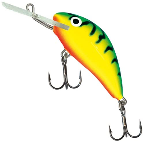 Salmo Hornet Wobbler, Salmo Farben:Green Tiger, Länge/Gewicht/Laufverhalten/Tauchtiefe:9cm / 36g / schwimmend / 3.5-5.0m