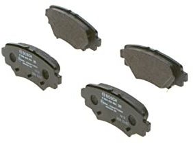 Bosch BP1977 - Brake Pads Car Rear Axle - Bosch Quality - Reduced Noise and Dust - ECE-R90 Certified - Copper-Free - 1 Set of 4 Pads