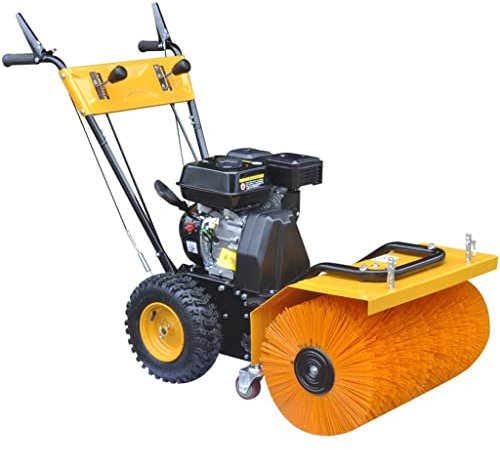 ECLAY Attrezzature di alimentazione all'aperto per prato e giardino Spazzatrici multifunzione a benzina Spazzatrice 6,5 HP