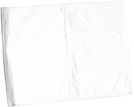 FRCOLOR 100pezzi Panno Monouso Per Parrucchieri in Pe in Sacchetti Scialle Trasparente Per Tinture Per Capelli Da Uomo e Donna Pratico e Monouso