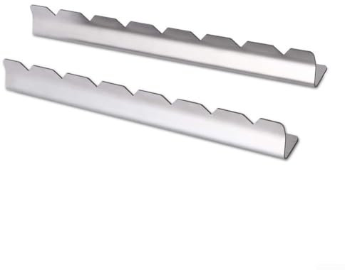 Stabile Basis, langlebiger Edelstahl-Grillspießhalter für müheloses Grillen