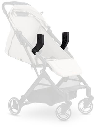 hauck Universal Babyschalen Adapter Kompatibel mit Travel N Care & Travel N Care Plus Buggy & Drive N Care Autoschale & Gängige Babyautositze von Cybex, Kiddy, Joie, Kinderkraft, Maxi-Cosi (Schwarz)