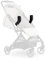 hauck Universal Babyschalen Adapter Kompatibel mit Travel N Care & Travel N Care Plus Buggy & Drive N Care Autoschale & Gängige Babyautositze von Cybex, Kiddy, Joie, Kinderkraft, Maxi-Cosi (Schwarz)