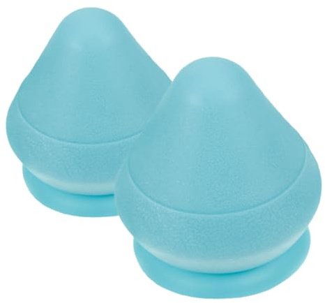 OSOLADY 2pcs Suction Trigger Point Massage Balls Set for Foot, Back, Neck and Shoulder Muscle Relaxation, Handheld and Wall Mounted Deep Tissue Therapy Tool for Pain Relief and Fascia Release