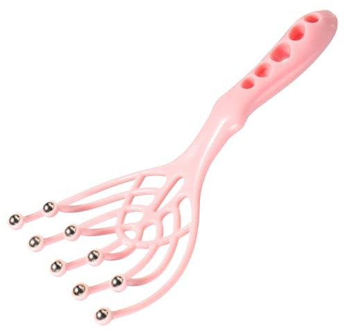 Ipetboom Masajeador De Cabelludo Con Garras De Acero Para Relajación y Alivio De Estrés Herramienta Manual Para Masaje Profundo y Rascado Cómodo Casa Oficina