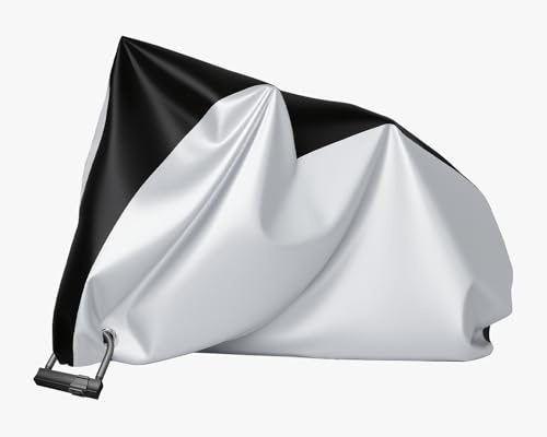 ds. distinctive style Waterproof Bike Cover for Outdoor Bicycle Storage with Lock Hole UV Protection for Mountain Road Electric Bikes