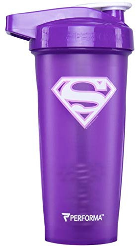 Performa Shakers Performa (800ml) Shaker, Unisex-Adult, Activ Supergirl, 800 ml