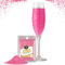Twinkle my Drink® Paillettes comestibles roses pour boissons - Décoration de fête pour les filles - Paillettes comestibles roses pour vin mousseux et liqueur - 12g pour plus de 60 boissons