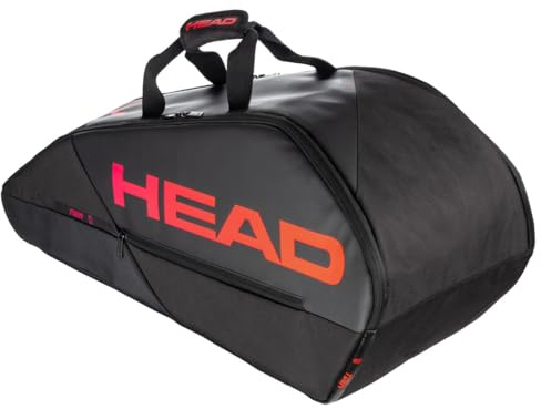 HEAD Tour Racquet Bag Medium, Black, Flame - Amazon Exclusive