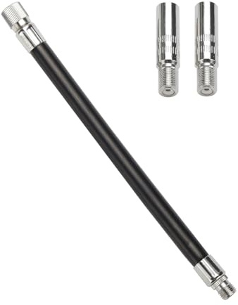 Extension de Valve, Rallonge Valve Pneu 16cm en Caoutchouc, Compatible avec Gonfleur Xiaomi/Trotinette Électrique, Compatible M365, Pro, 1S, Accessoire Essentiel pour Scooter Électrique, Vélo et Moto