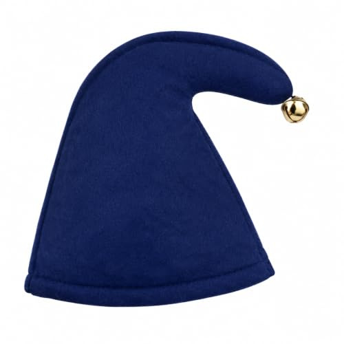 jokeshop Noddy Hat With Bell Gnome TV Character Fancy Dress Costume Set Cartoon - Adults Hat