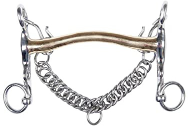 HKM Kandare-9906 silber 12,5 cm