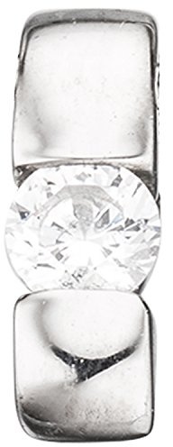 Jobo Damen-Anhänger aus 925 Sterling Silber mit Zirkonia