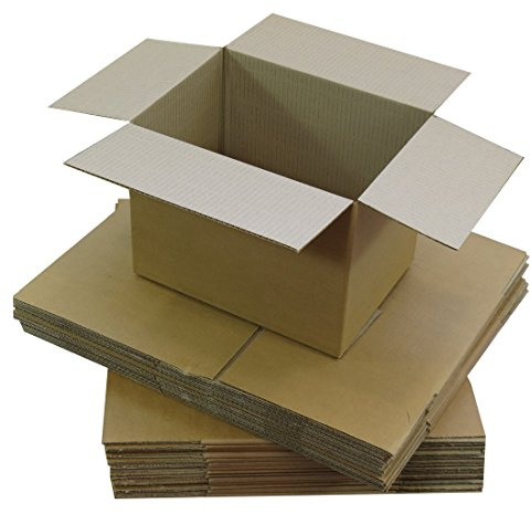 Triplast 432x254x140mm Medium Single Wall 17x10x5.5 Shipping Mailing Postal Cardboard Boxes (Pack of 10)
