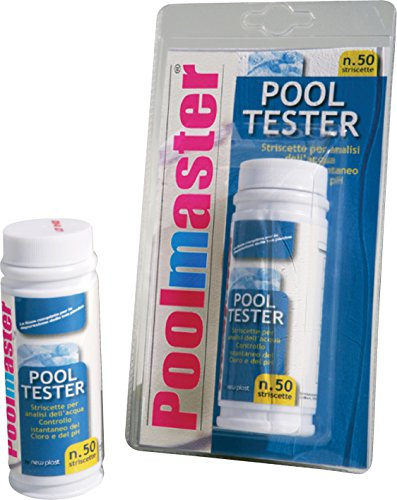 Ny plast 0537 pooltestare i klämmor, 50 klämmor