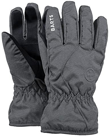 Barts Jungen Basic Skiglove Kids Handschuhe, Grau (DARK HEATHER 0019), 85 (Herstellergröße: 5)