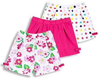 Chicco, Korte Broek Meisje, Set Van 3 Korte Broeken, In 100% Katoen, Ideaal Voor Lente En Zomer, Kleding Meisjes En Tieners