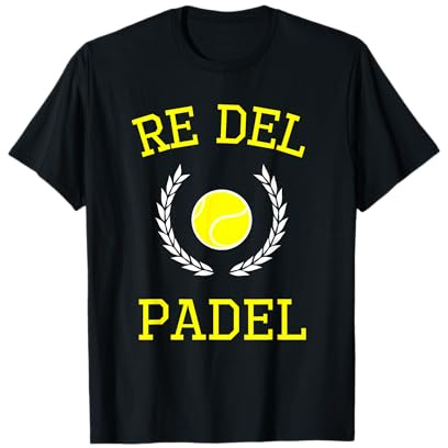 Re del Padel | Paddle Tennis Uomini | Divertente Padel Maglietta