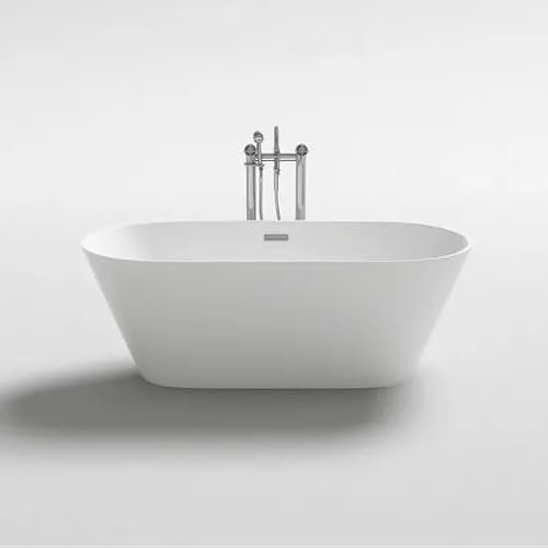 Bagno Italia Bañera Exenta Independiente 150x75xH58 cm Blanco Diseño Moderno Centro Sala I