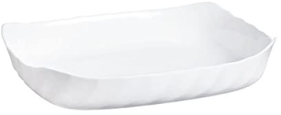 Luminarc Smart Cuisine Fuente Horno Opal 33x27cm Sodo Apto Frigorífico Apto Microondas Apilable