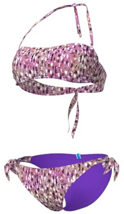 ARENA Bikini a Fascia da Donna Water Print
