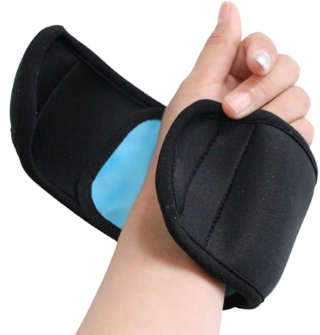 Bolsa de hielo para rodilla, flexible, reutilizable, para pies, tobillo, espalda, cuello, rodilla, de lesiones deportivas, recuperación de gimnasio, dolor diario, cinturón frío apto para viajes