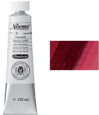 Schmincke – Norma® Professional - feinste Künstler-Ölfarben, Krappdunkel - 120 ml