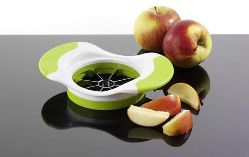 Stone&Stone Tagliamela con Lame in Acciaio Inox | Taglia Mela a Spicchi con leva torsolo | tagliamele con presa ergonomica in ABS | affetta mele in 8 pezzi