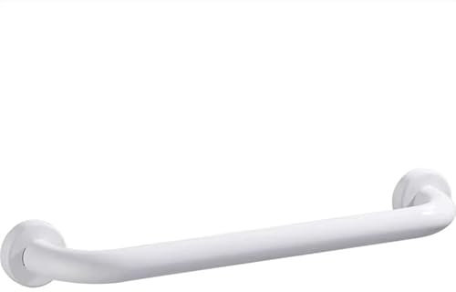 Agarraderas Baño,Asidero Ducha Pasamanos sin barreras negro/blanco, agarradera de escalera de baño de aluminio for ancianos/mango elevador de seguridad, reposabrazos antideslizante(Color:White 40 cm)