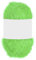 PATIKIL 1 Skeins 109 Yards Scrubbie Yarn, Sparkle Yarn Polyester Scrubbie Sparkle Red Heart Glass for Dishcloths Crocheting Knitting Blanket Rug Sweater Scarf Hat, Light Green