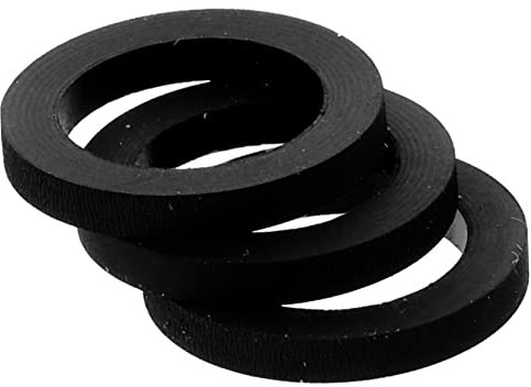 VILLCASE 3Pièces Ceintures de Magnétophone Cassette de Ceintures Caoutchouc pour Lecteurs de Cassette Faciles à Installer et Résistantes à Usure