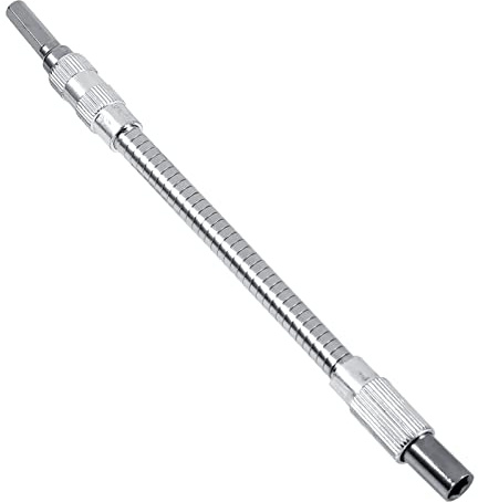 Brrnoo Estensione del Bit DI Trapano Flessibile, Supporto per Estensione per Trapano Flessibile Porta DI Biergoletta 1/4 HEDDRIVER ESTENZIONE FLESCIBILE DI CONNETTIVO